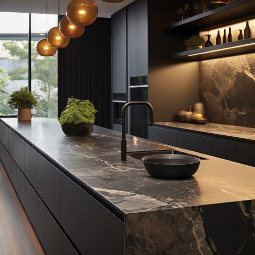 elegant and functional kitchen - DanMarc Construction